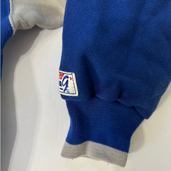 Dallas Cowboys Sweatshirt Vintage Large The Game 1980s Blue Cotton Crewneck - Picture 3 of 9